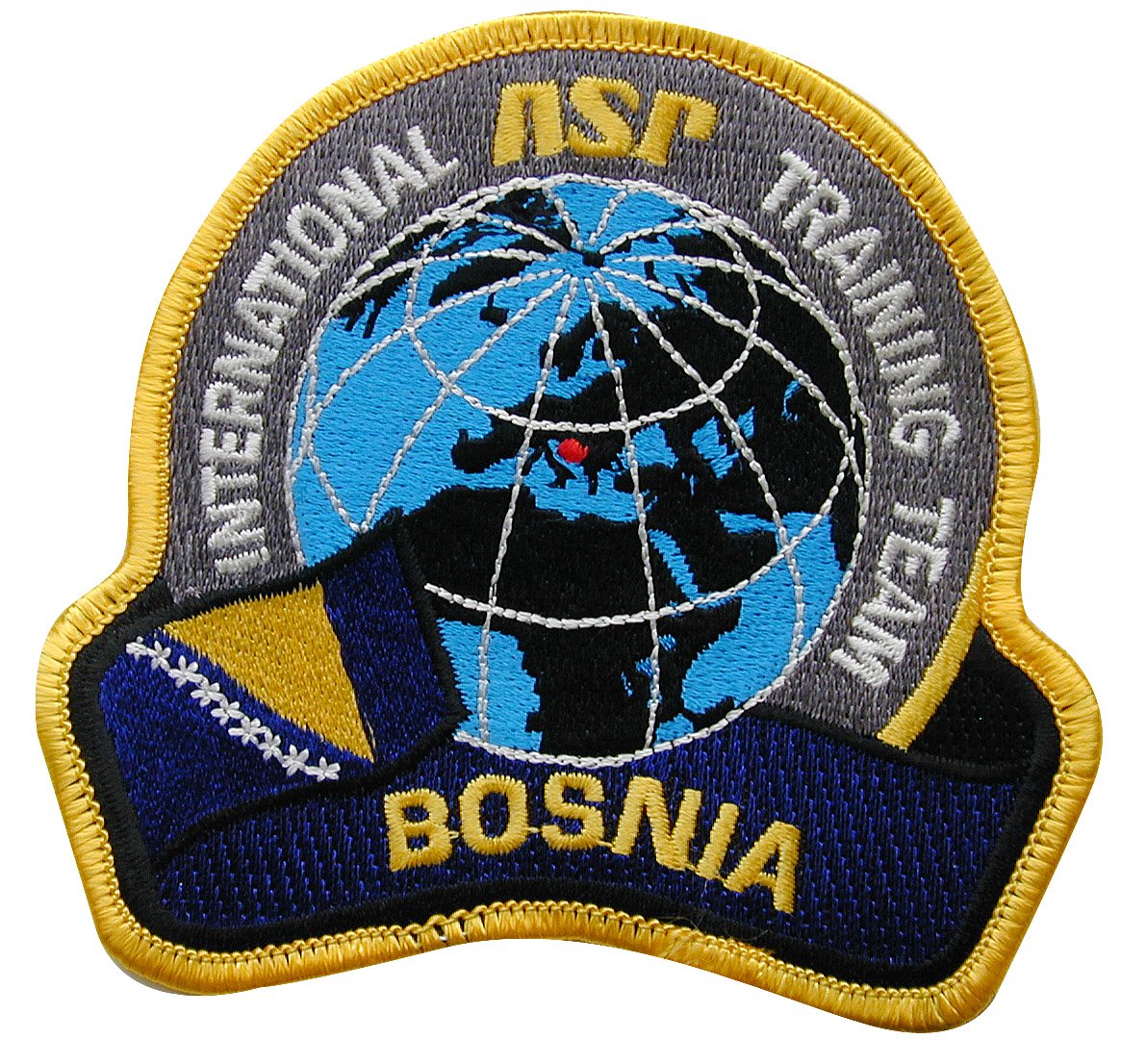 Bosnia International Training Team Patches