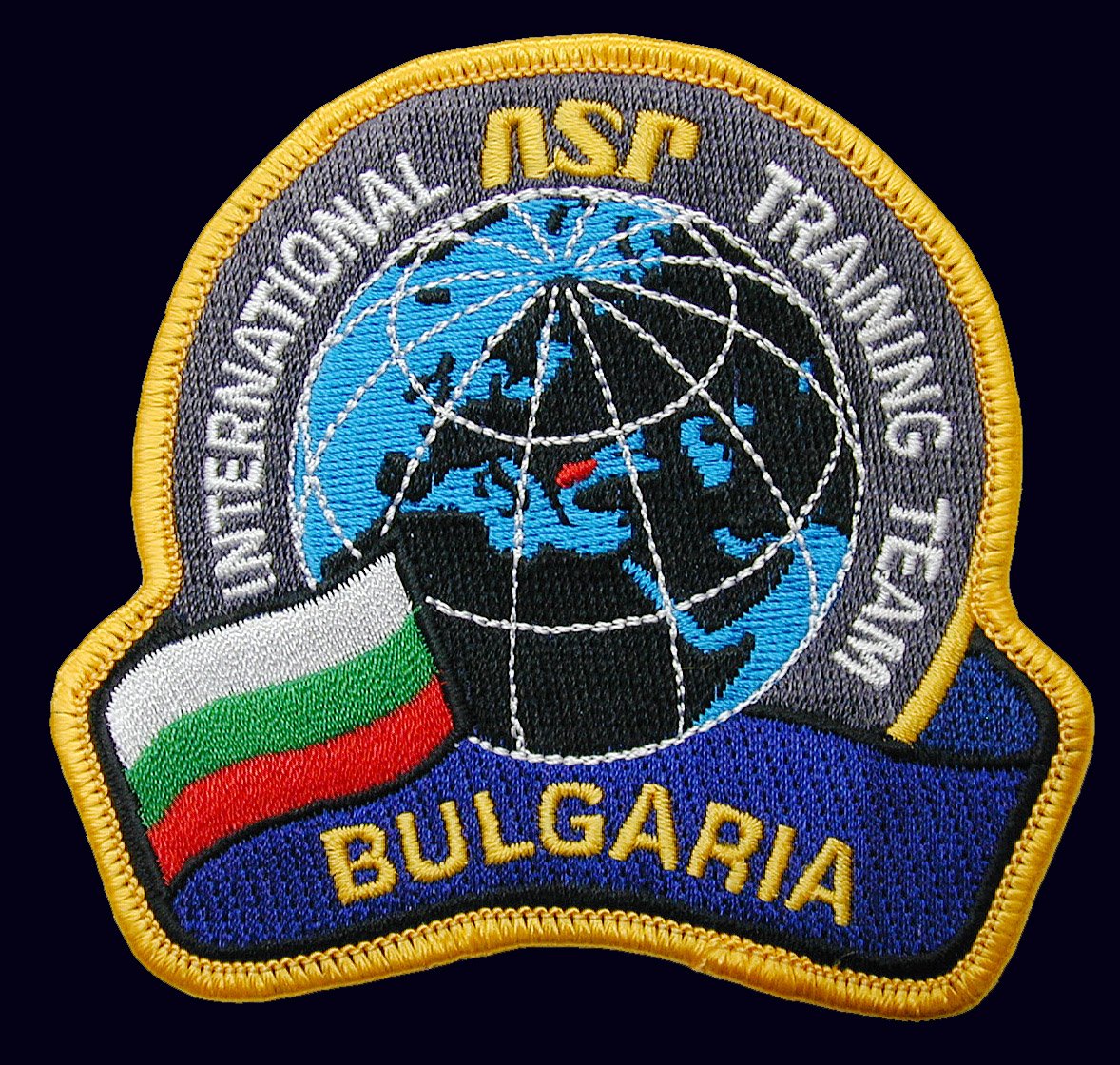 Bulgaria International Training Team Patches