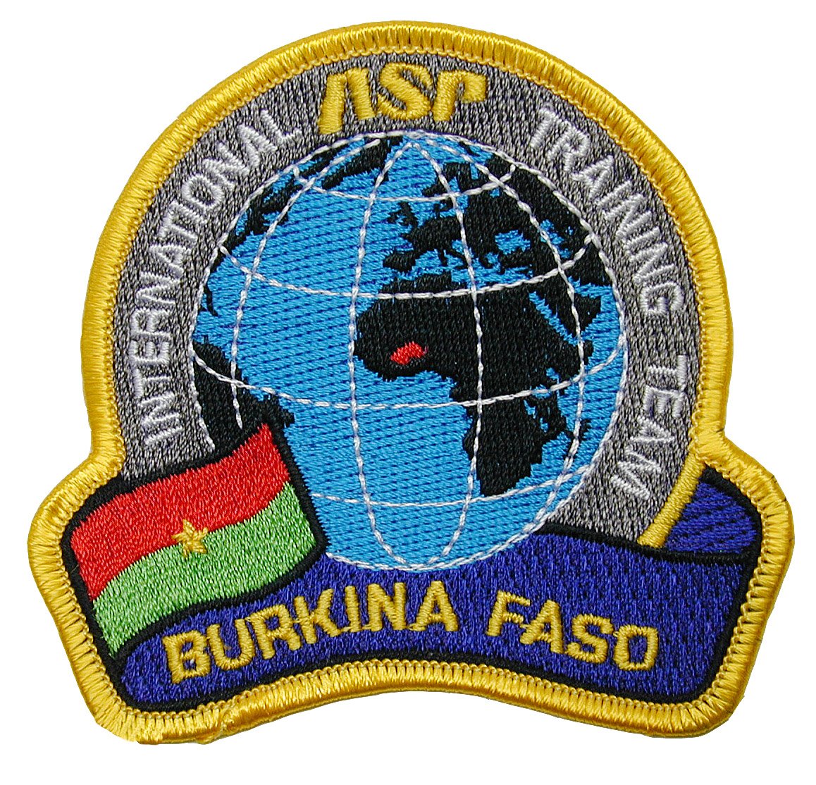 Burkina Faso International Training Team Patches