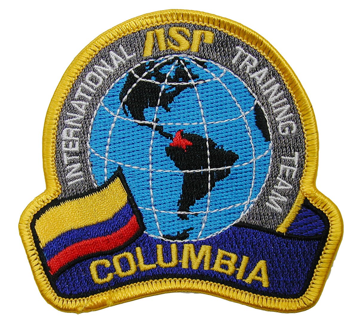 Columbia International Training Team Patches