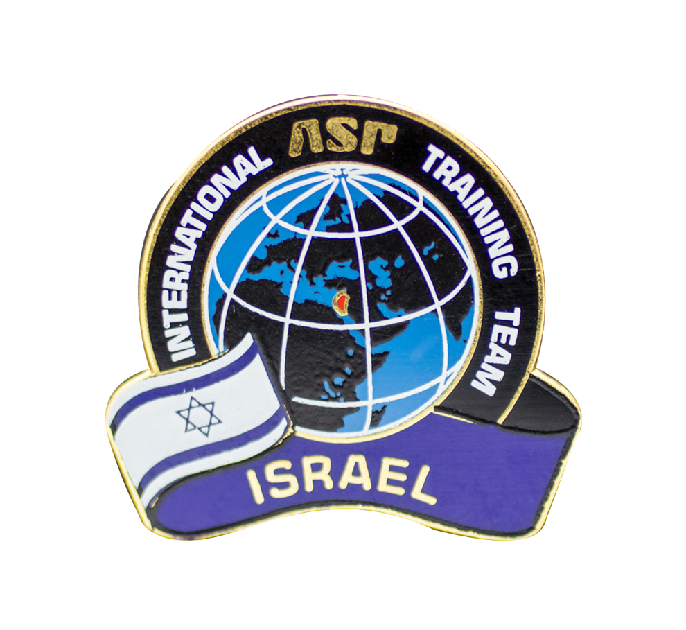 Israel Training Team Lapel Pins