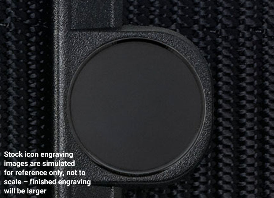 Logo Belt, Custom Engravable (1.5" wide)