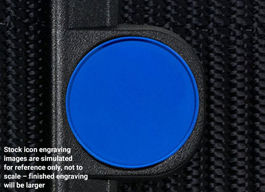 Logo Belt, Custom Engravable (1.5" wide)