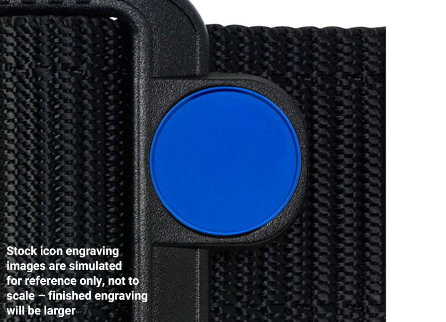 Logo Belt, Custom Engravable (1.5" wide)
