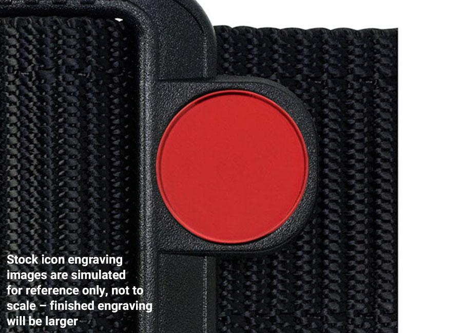 Logo Belt, Custom Engravable (1.5" wide)