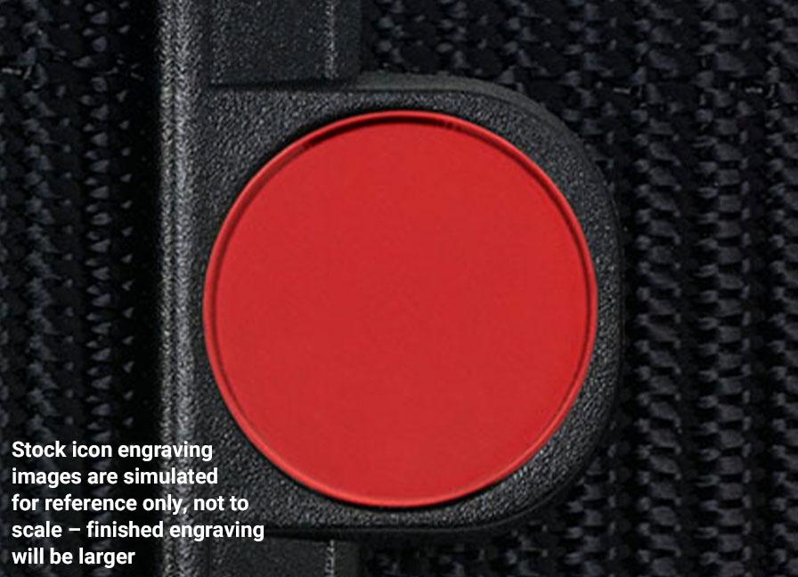 Logo Belt, Custom Engravable (1.75" wide)