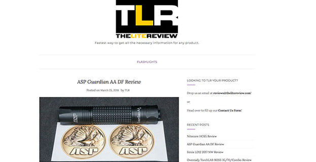 The Lite Review: ASP Guardian AA DF Review