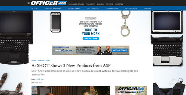 Officer.com: At SHOT Show: 3 New Products from ASP