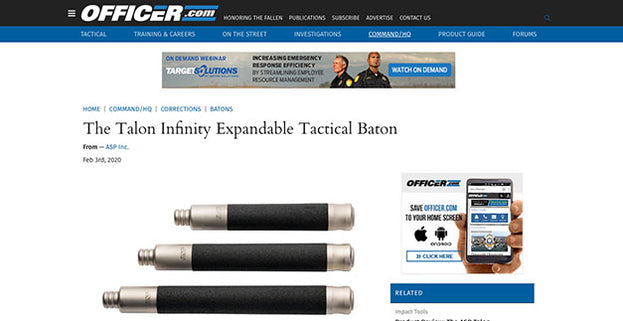 Officer.com: The Talon Infinity Expandable Tactical Baton