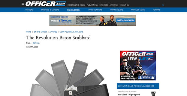 Officer.com: The Revolution Baton Scabbard