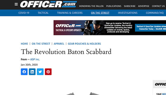Officer.com: The Revolution Baton Scabbard