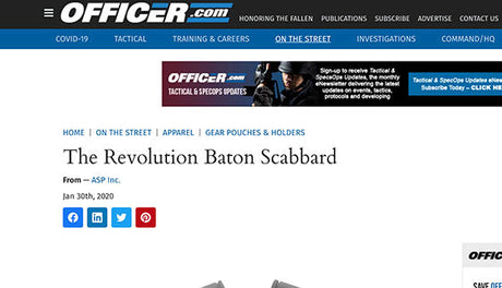 Secure and Swift: The ASP Revolution Scabbard Reviewed on Officer.com