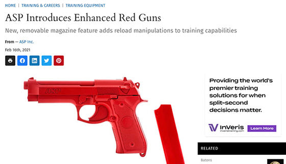 Officer.com: ASP Introduces Enhanced Red Guns