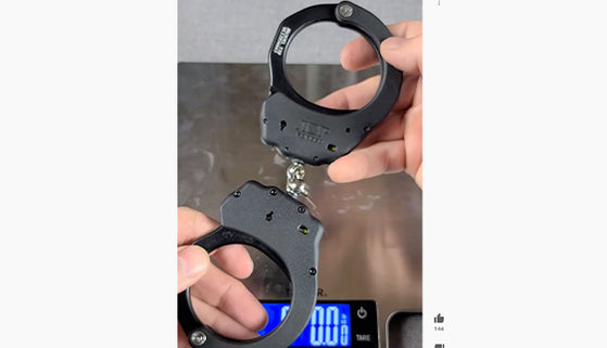 Free Field Training Youtube Channel: Lightest Police Handcuffs