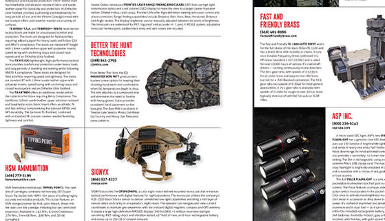 Shooting Industry Magazine: Product Showcase