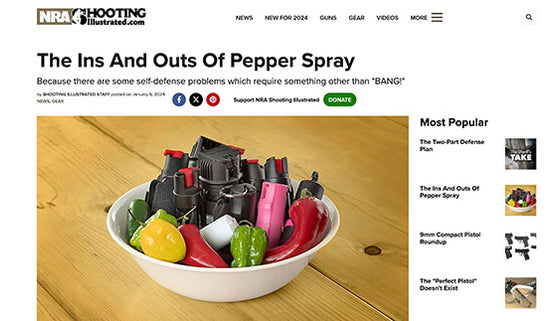 Shooting Illustrated: The Ins And Outs Of Pepper Spray