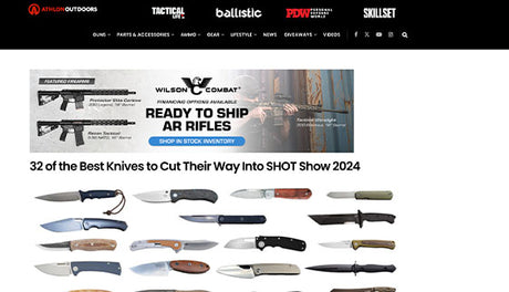 ATLON OUTDOORS: 32 of the Best Knives to Cut Their Way Into SHOT Show 2024