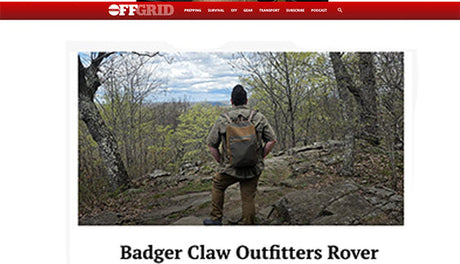OFFGRID: Badger Claw Outfitters Rover EDC Pack: Minimalist Gap Bag