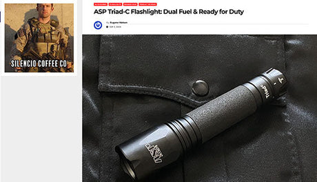 Spotter Up: ASP Triad-C Flashlight Dual Fuel & Ready for Duty