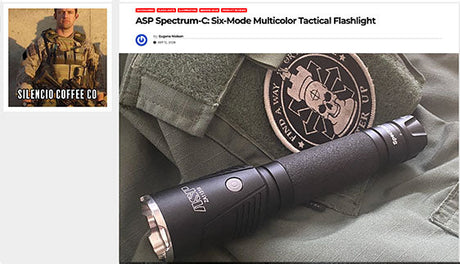 Spotter Up: ASP Spectrum-C: Six-Mode Multicolor Tactical Flashlight