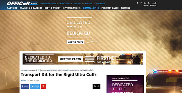 Officer.com: Transport Kit for the Rigid Ultra Cuffs