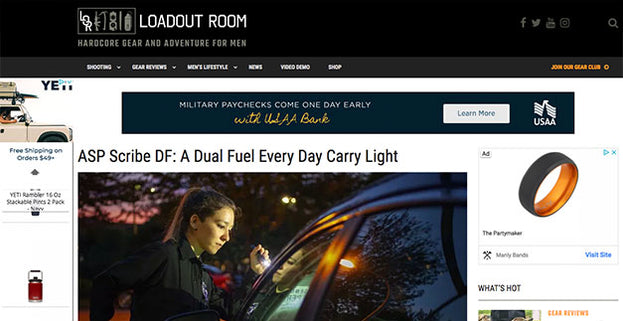 Loadout Room: ASP Scribe DF: A Dual Fuel Every Day Carry Light