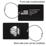 NEW Custom Laser-Engraved I.D. Plates (Set of 2)