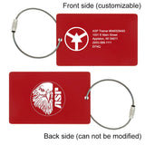 NEW Custom Laser-Engraved I.D. Plates (Set of 2)