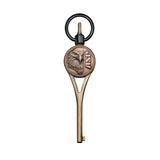 Guardian G2 Logo Handcuff Key, Antique Brass
