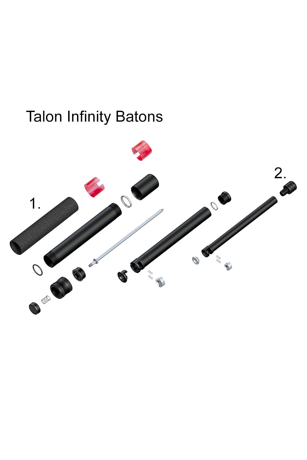Talon Infinity Baton Parts – ASP, Inc.