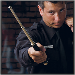 Close-up: ASP baton handle and tip
