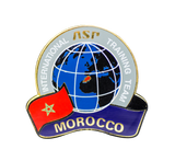 Morocco Training Team Lapel Pins
