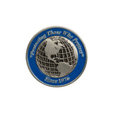 Blue Line Challenge Coin