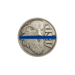 Blue Line Challenge Coin