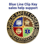 Blue Line Clip Handcuff Key