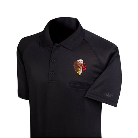 ASP Eagle Instructor Shirt (Black) - Color Embroidery
