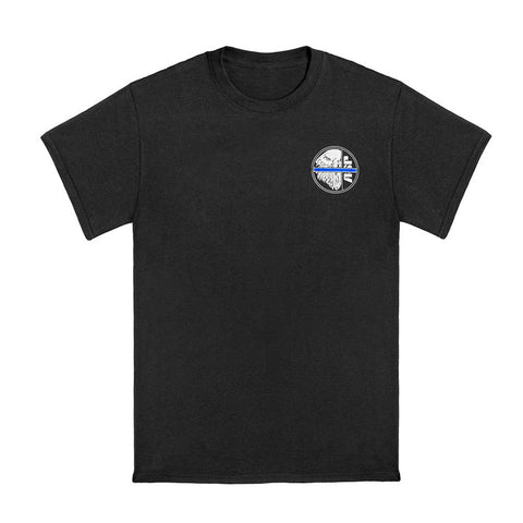 Blue Line T-Shirt, Cotton