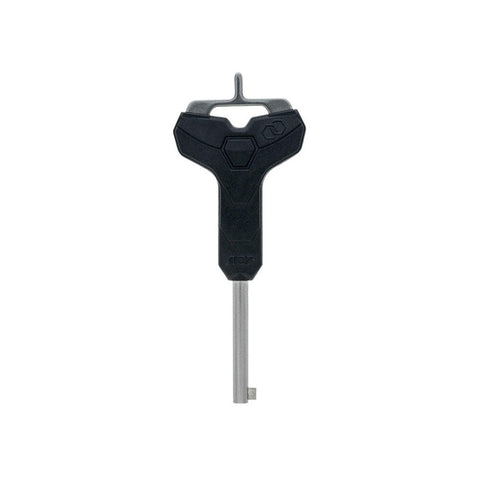 Asp Autokey Handcuff Key Traditional handcuff keys are short and often  difficult to use. Extended keys are hard to carry. Their double lock pin  and pawl release catch on equipment and snag