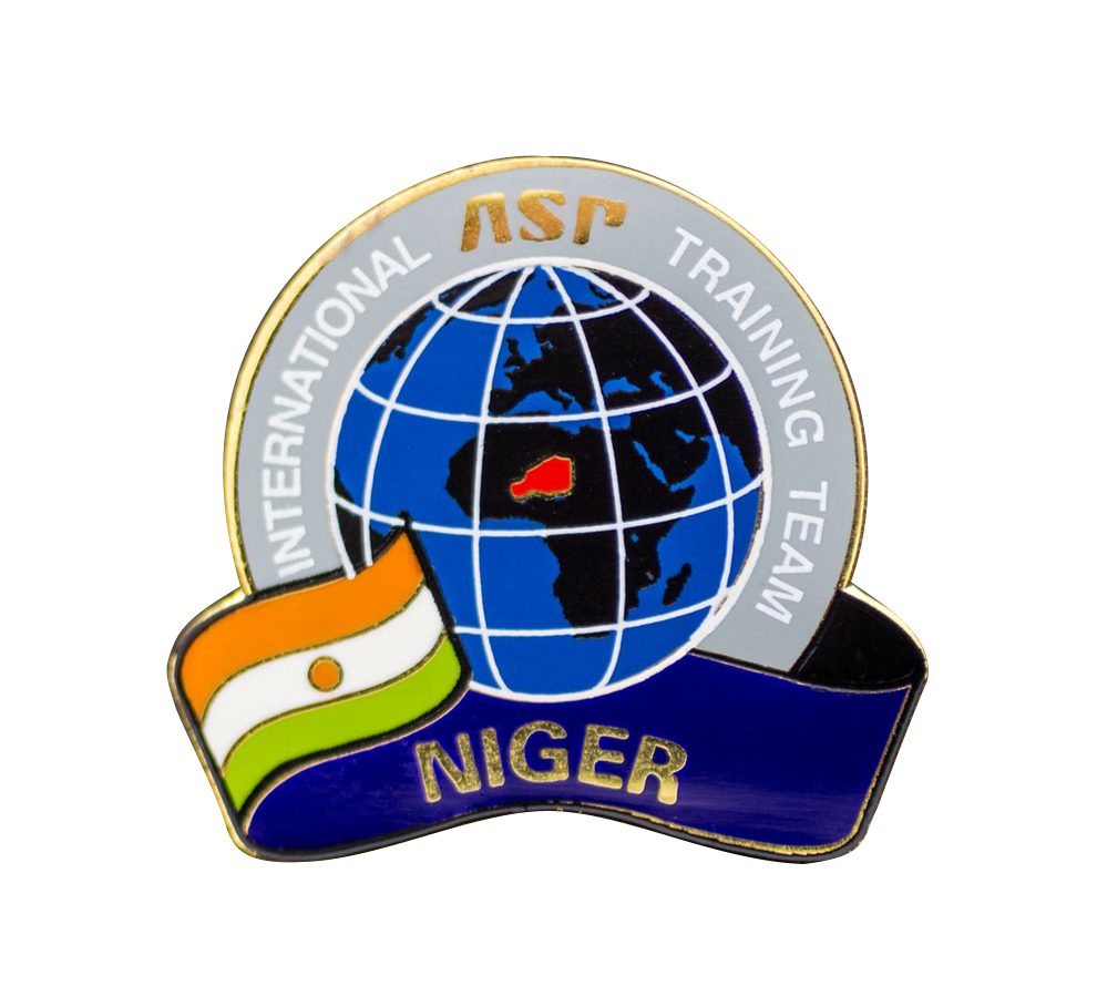 Niger Training Team Lapel Pins