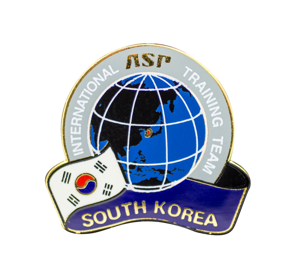 South Korea Training Team Lapel Pins